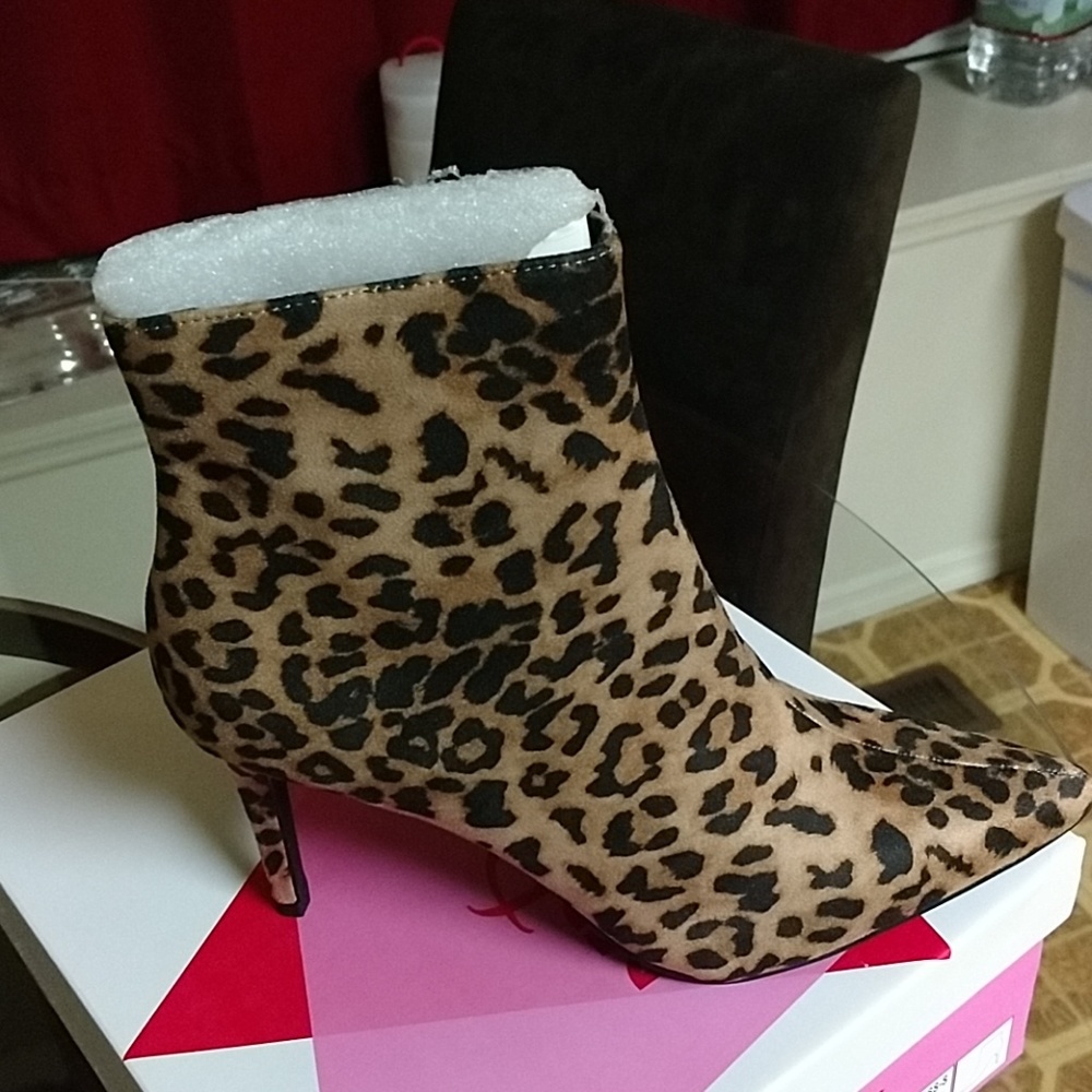 Leopard Print Bootie